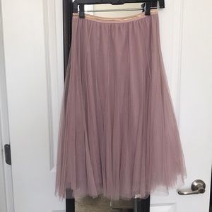 Custom Tea Length Tulle Skirt!